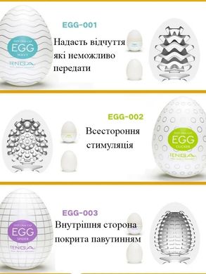 Эластичный мужской мастурбатор Egg Spider (Паук)