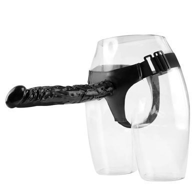 Великий реалістичний фалоімітатор на присосці (чорного кольору)