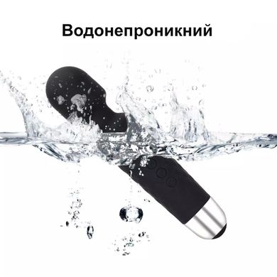 Вібратор для кліторальної стимуляції та масажу (чорний, USB)