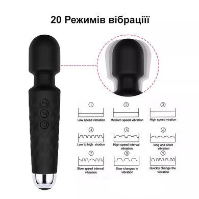 Вибратор для клиторальной стимуляции и массажа ( черный, USB)