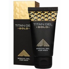 Гель-лубрикант  для мужчин Titan Gel Gold 50 мл.