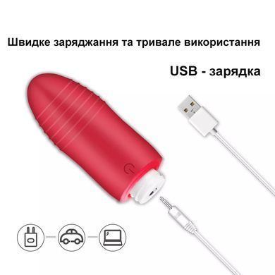 Вібротренажер (Віброяйце) із зарядкою та радіокеруванням (червоний колір)