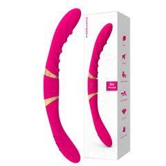 Двосторонній вібратор Mina для пар 340 *38 мм (USB)