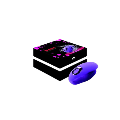 Подвійний вібратор фіолетового кольору (USB)
