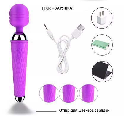 Вібратор - мікрофон для кліторальної стимуляції (USB, чорний колір)