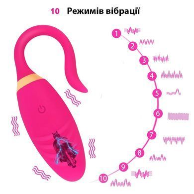 Смарт - вибростимулятор черного цвета (USB)