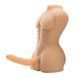 3D реалістичний чоловічий торс із фалоімітатором &Oslash; 3,8 см.
