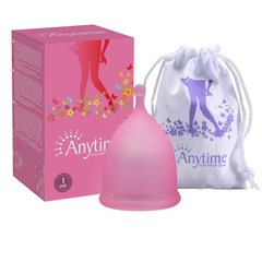 Силиконовая менструальная чаша Anytime Menstrual Cup размер L