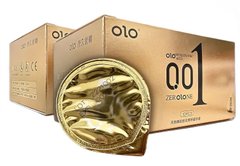 Презервативы премиум класса OLO ZERO ONE с гиалуроновой смазкой 10 штук