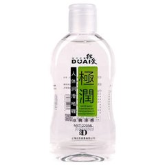 Мастило для сексу DUAI Green на водній основі 220 ml