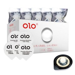 Презервативы OLO с силиконовым шариком для стимуляции точки G