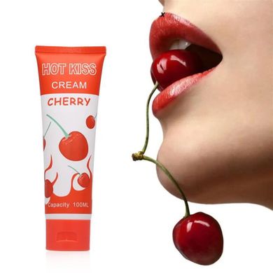 Интимный гель-смазка Hot Kiss с ароматом вишни 100 ml