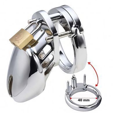 Металевий пояс вірності для чоловіків &oslash; 40 mm