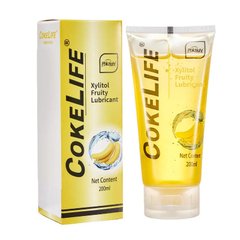 Фруктовый лубрикант CokeLife  с ароматом банана 200 ml