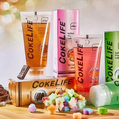 Фруктовий лубрикант CokeLife із ароматом банана 200 ml