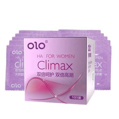 Презервативы Olo CLIMAX с точками с гиалуроновой кислотой 10шт