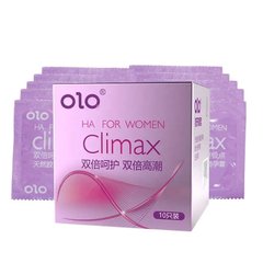 Презервативи Olo CLIMAX з точками з гіалуроновою кислотою 10шт