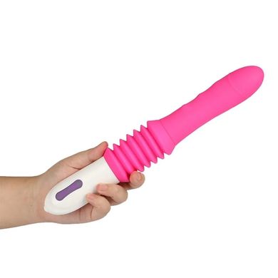 Секс-машина Telescopic VIBRATOR на присосці та з дистанційним керуванням