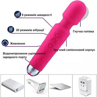 Вібратор для кліторальної стимуляції та масажу (фіолетовий, USB)