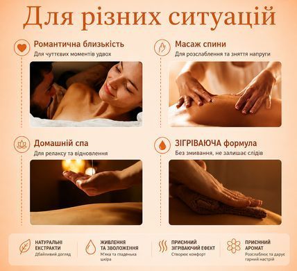 Розігріваюча олія для еротичного масажу CokeLife з олією імбиру, жожоба та виноградної кісточки, 150 мл