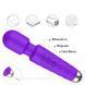 Вібратор для кліторальної стимуляції та масажу (фіолетовий, USB)