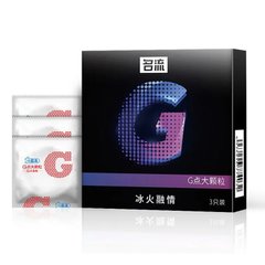 Рельефные презервативы Mingliu G  3 шт.