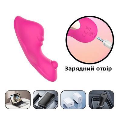 Вібратор-трусики з APP-керуванням We Love Sensual Sync USB рожевий