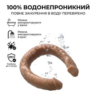 Водонепроникність IPX7 двостороннього фалоімітатора We Love: підходить для використання у ванні та душі