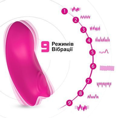 Вібруючий стимулятор в трусики We love ARMONY Violet з дистанційним керуванням