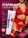 Їстівний лубрикант на водній основі Love Kiss Strawberry з ароматом полуниці, 100 мл