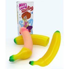 Банан-фалоімітатор Water spray dildo &Oslash; 33 mm
