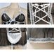 Искушение горничной &mdash; эротический костюм с кружевным фартуком и шнуровкой (XXL)