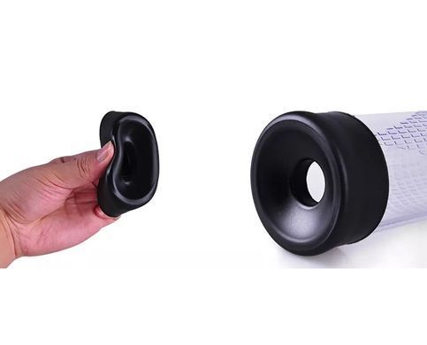 Механічна вакуумна помпа з грушею та манометром для збільшення та тренування статевого члена