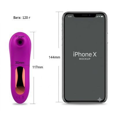 Кліторальний вакуумно-хвильовий стимулятор з 7 режимами всмоктування, USB