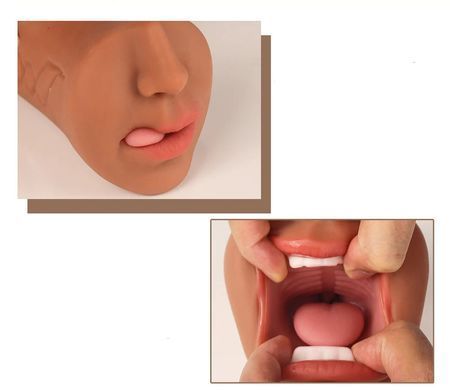 Двусторонний мужской мастурбатор &laquo;Мулатка&raquo; 3 в 1