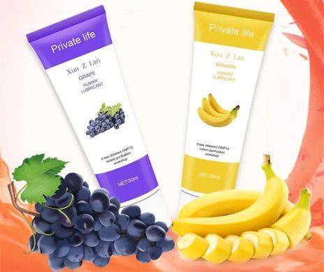 Интимный гель (лубрикант) со вкусом банана 30 ml