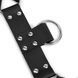 Черная BDSM &ndash; портупея из искусственной кожи для мужчин