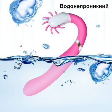 Вибратор с ороимитацией и 12 режимами вибрации (USB)