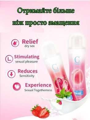 Лубрикант для орального секса PINKNIGHT клубничный вкус 100 ml