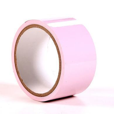 Бандажна стрічка для БДСМ Duct, рожева, 10 метрів