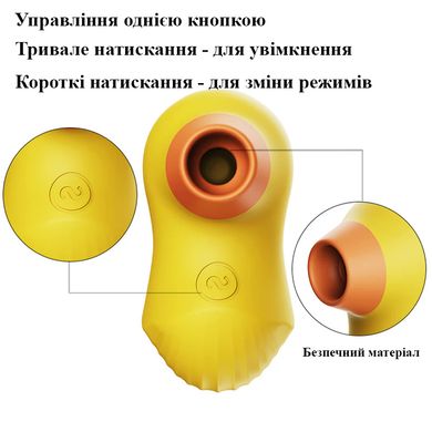 Компактный вакуумный стимулятор клитора (USB)