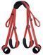 БДСМ бондаж красного цвета для ролевых игр