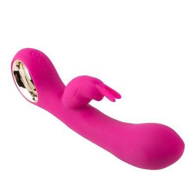 Подвійний вібратор &ndash; кролик, з підігрівом (USB)