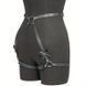 Эротическая портупея-подвязка с наручниками Black Desire Harness