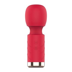Компактный вибро-массажер красного цвета (USB)