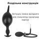 Надувний анальний стимулятор Inflate Pro Duo з контролем об'єму