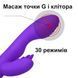 Вібратор для стимуляції клітора та точки G (USB, фіолетовий)