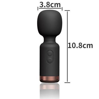 Компактний вібратор-мікрофон чорного кольору (USB)
