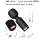 Компактний вібратор-мікрофон чорного кольору (USB)