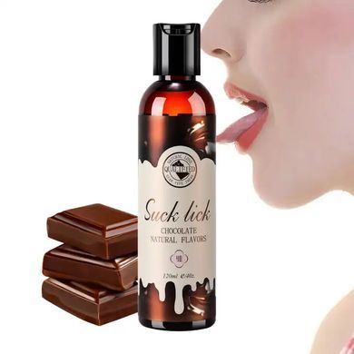 Лубрикант Suck Lick с ароматом шоколада 120 ml